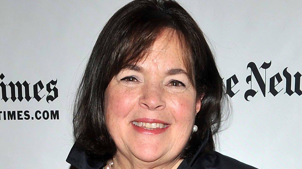 Ina Garten in pink lipstick