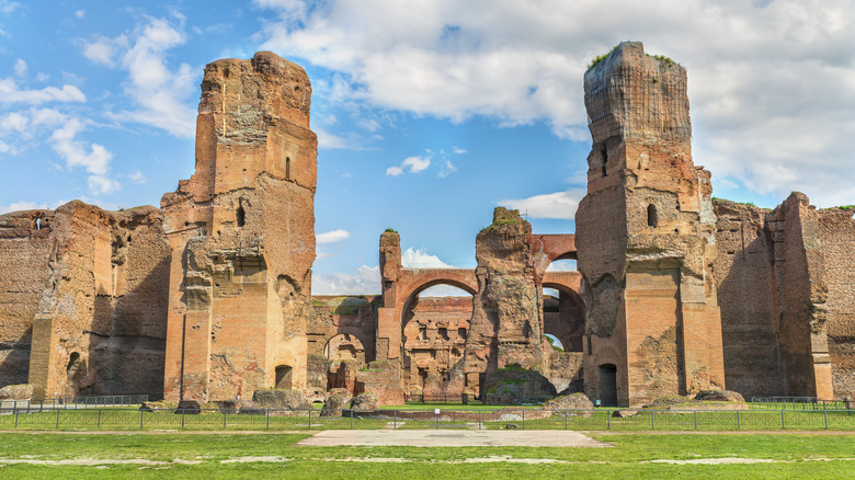 Baths of Caracalla in Rome