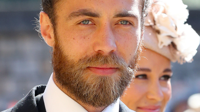 James Middleton posing