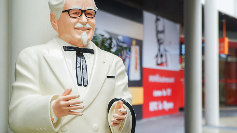 KFC's Colonel Sanders statue