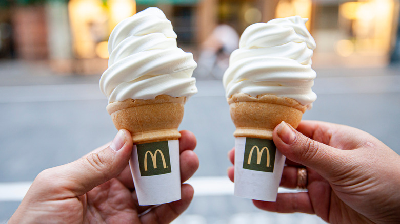 McDonald's vanilla soft serve