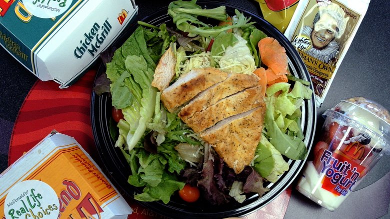 mcdonalds salad