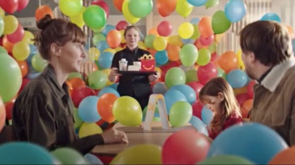 Swedish McDonald's ad eliminating balloons