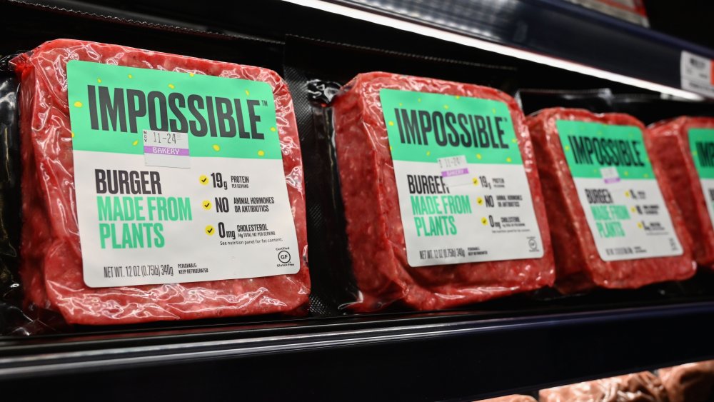 plant based meat impossible foods