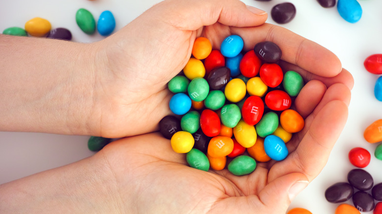 Handful of M&M's