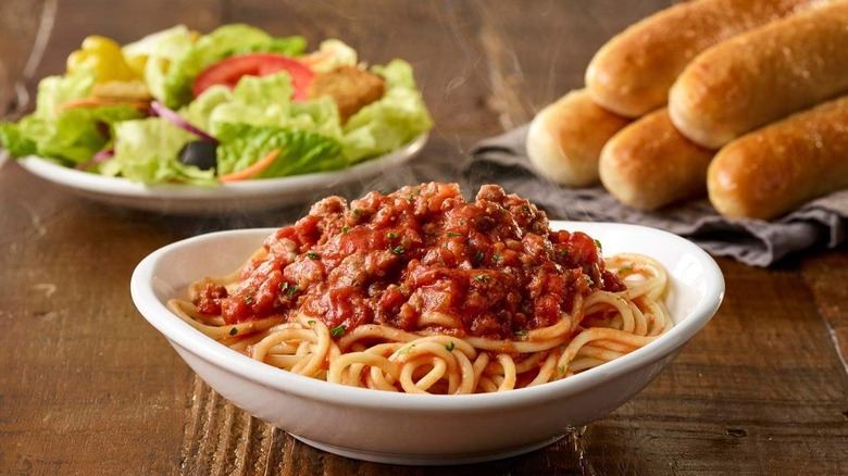 Olive Garden meal