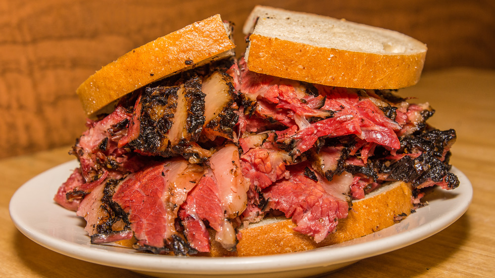 Pastrami sandwich