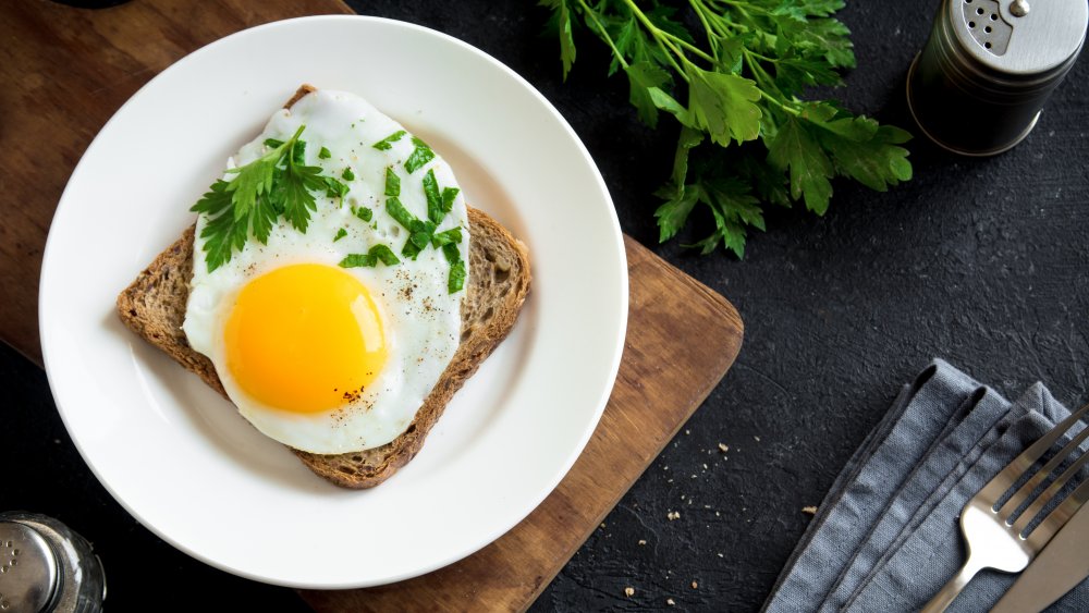 Egg on toast