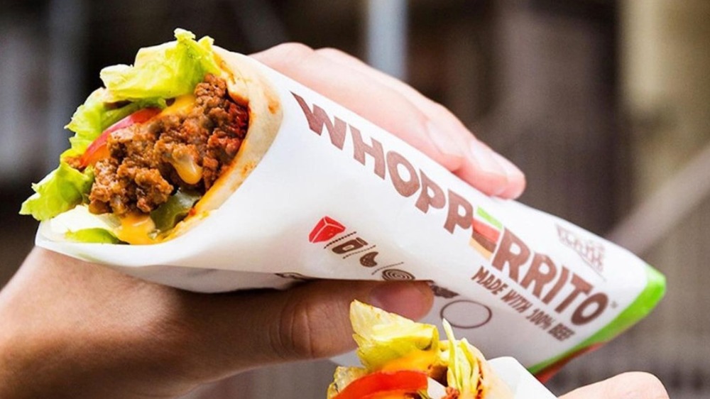 Burger King's Whopperito 