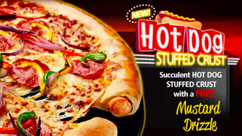 Hot Dog Stuffed Crust