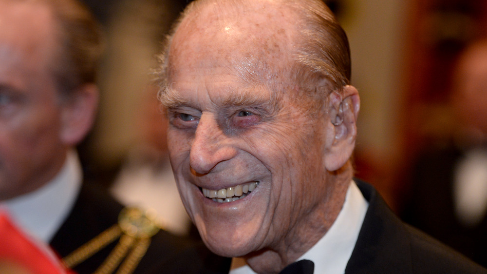 Prince Philip smiling