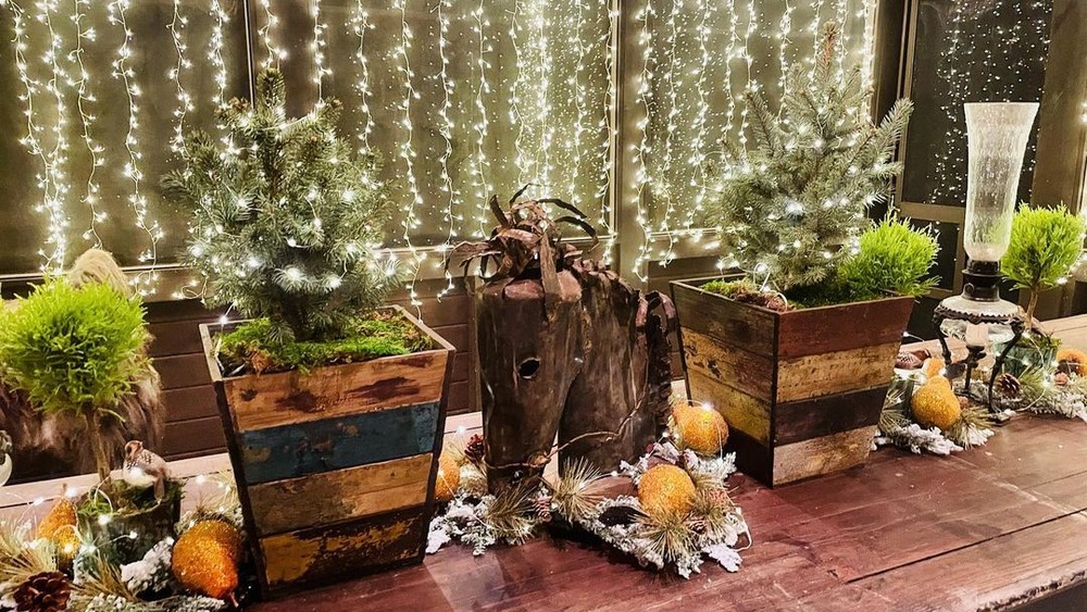 Rachael Ray's holiday decorations