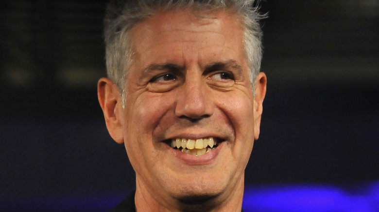 Anthony Bourdain at an event