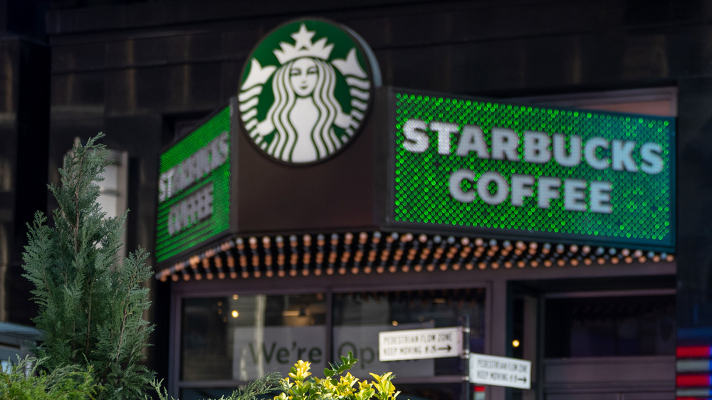 Starbucks signage