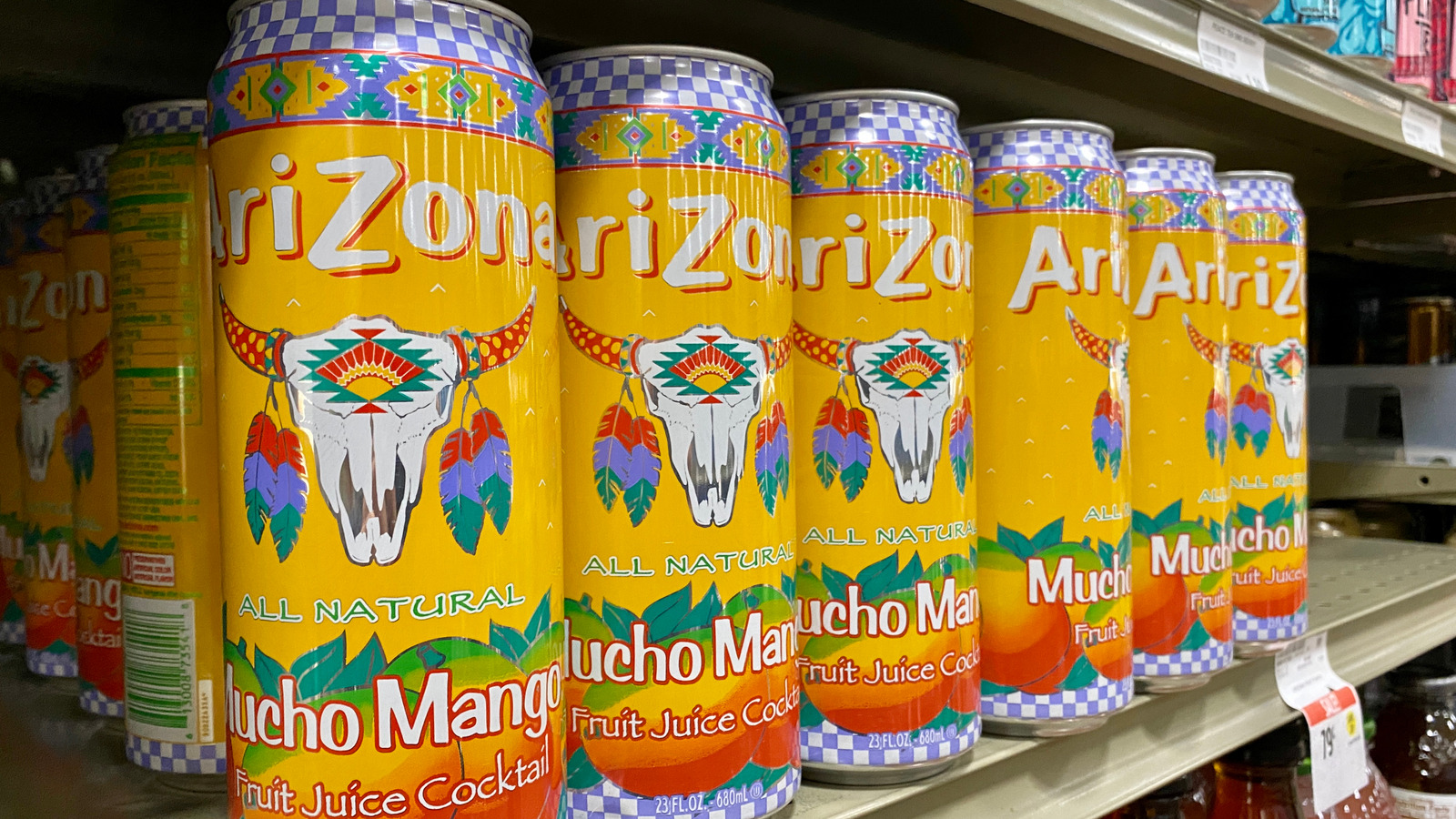 The Real Reason The Cost Of AriZona Iced Tea Cans Hasn