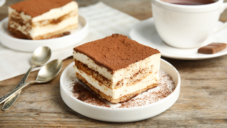 Plate of Tiramisu