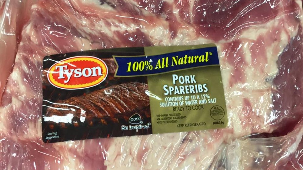 Tyson pork ribs