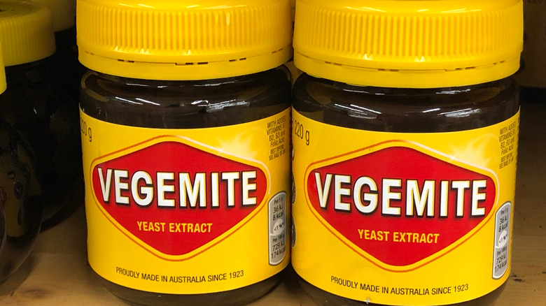 jars of vegemite