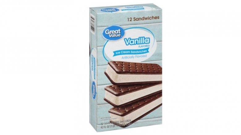 The Real Reason Walmart Ice Cream Sandwiches Don't Melt