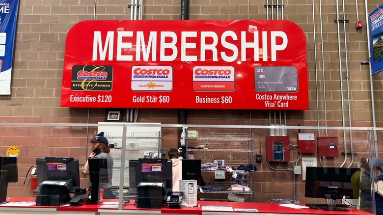 Costco club membership card