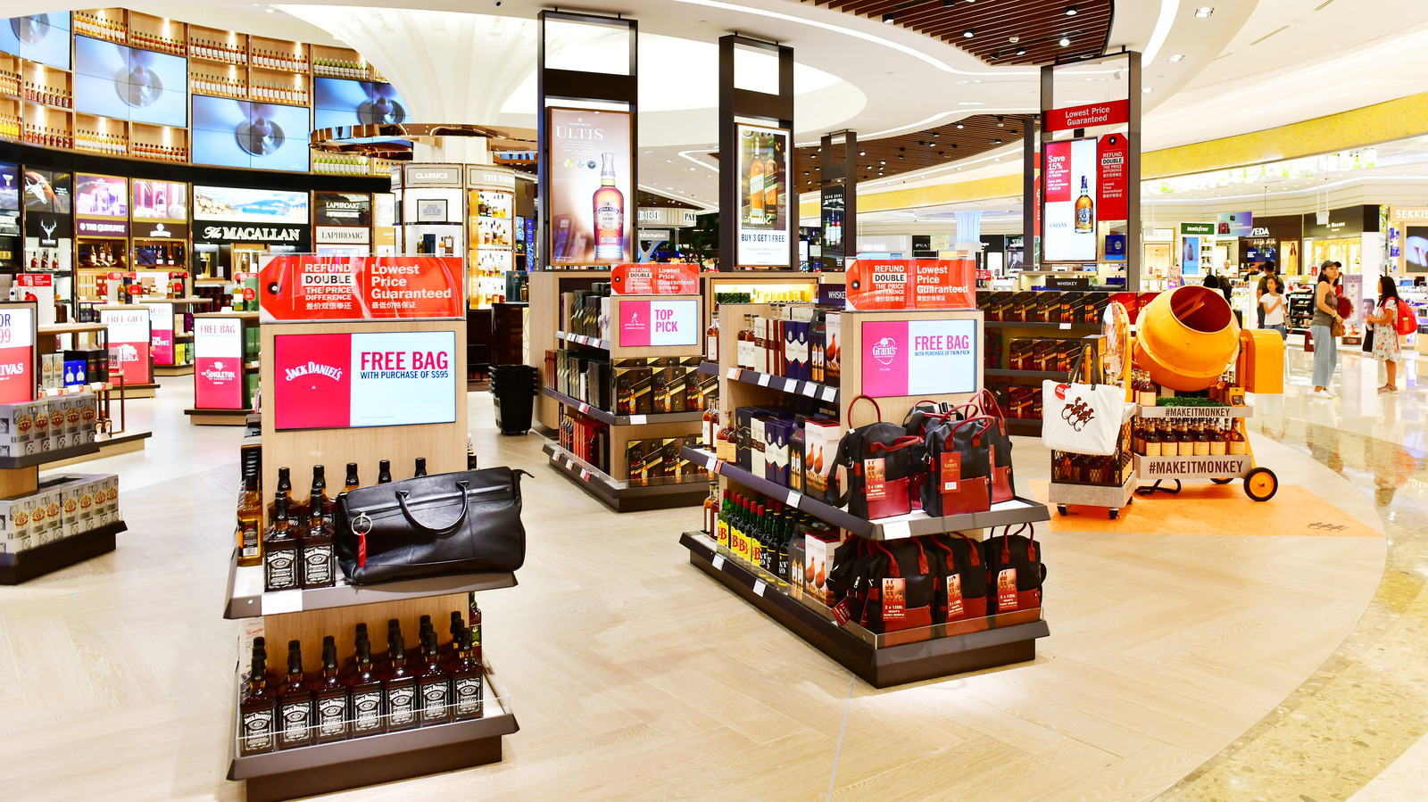 The Real Reason You Can Only Buy These Liquors At The Airport
