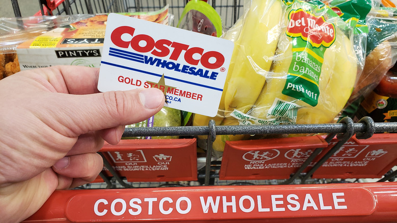 Costco cart and card