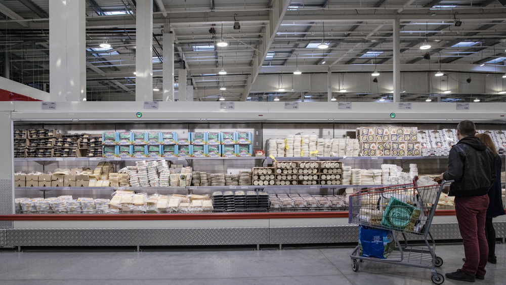 Costco's cheese selection