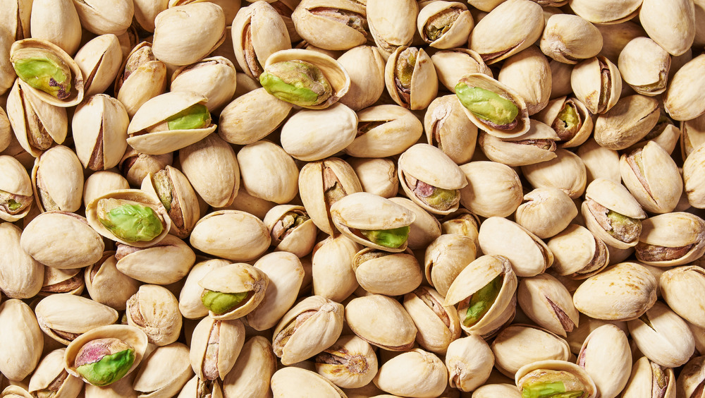 Lots of pistachios