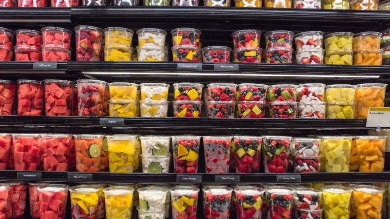 The Real Reason You Should Never Buy Pre-Cut Fruit And Vegetables