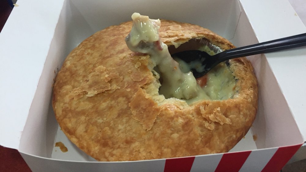 KFC Chicken Pot Pie.