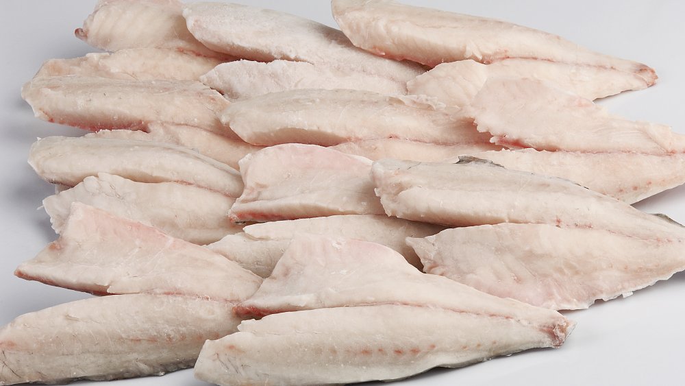 Frozen tilapia fillets