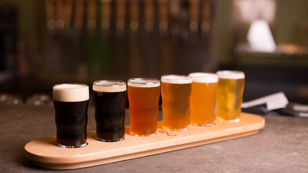 Tasting flight