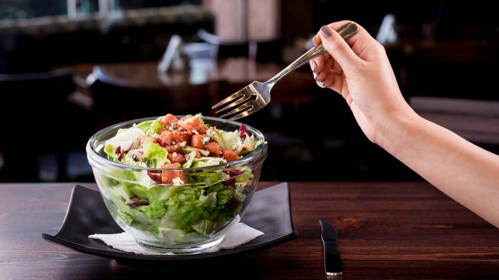 fancy lunch salad