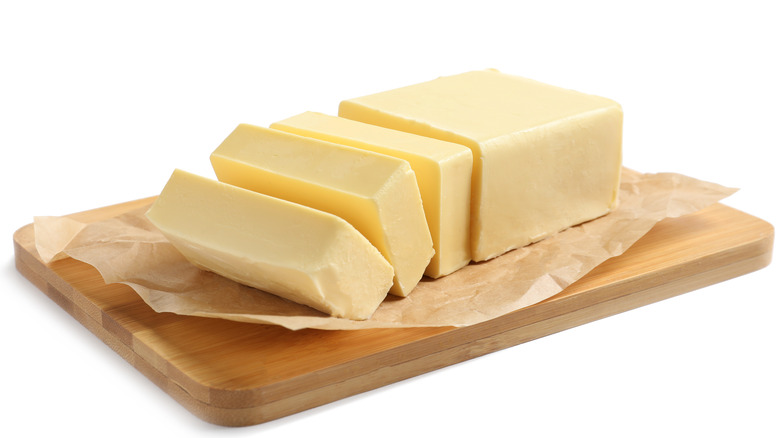 Block of butter