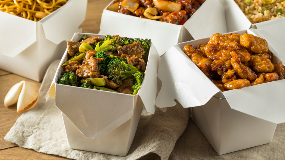 Chinese takeout containers