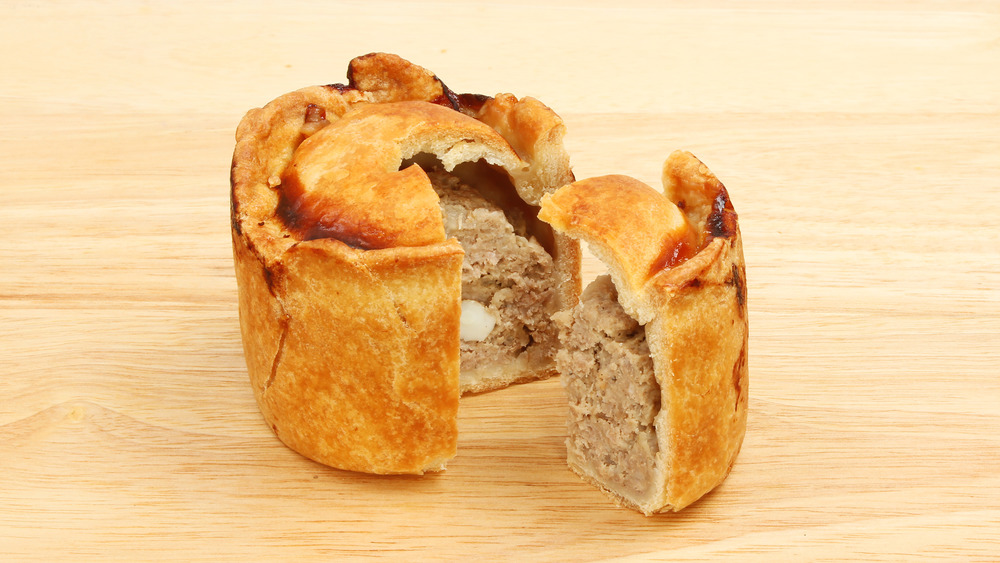 Hot water crust pork pie