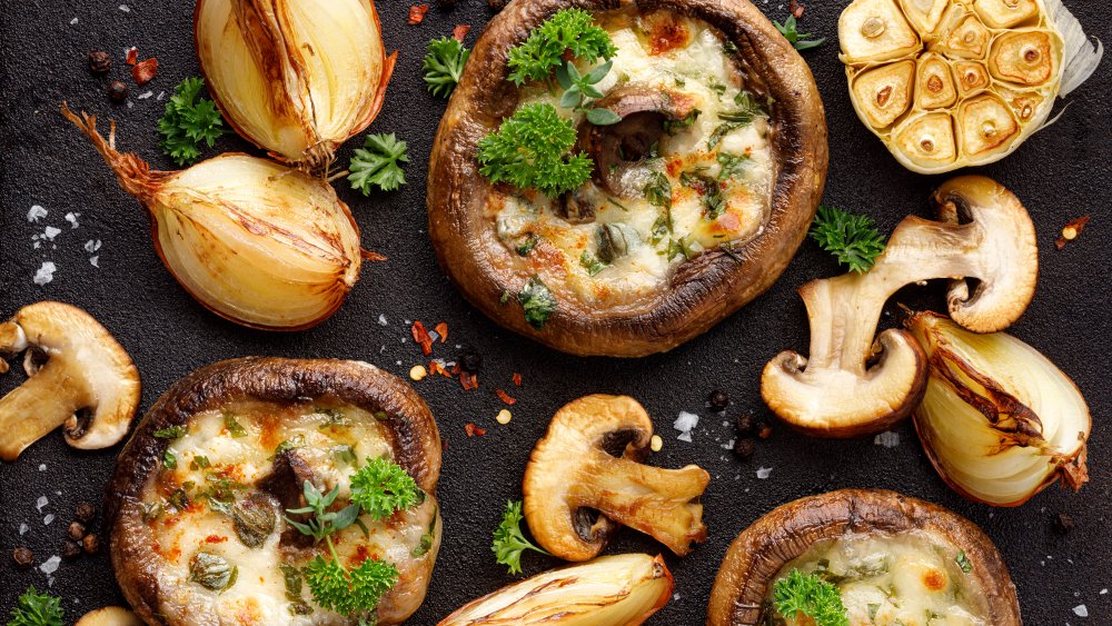 Stuffed mushrooms