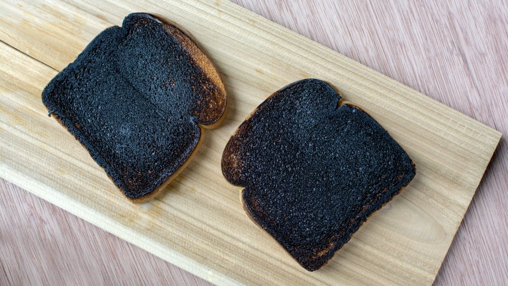 burnt toast