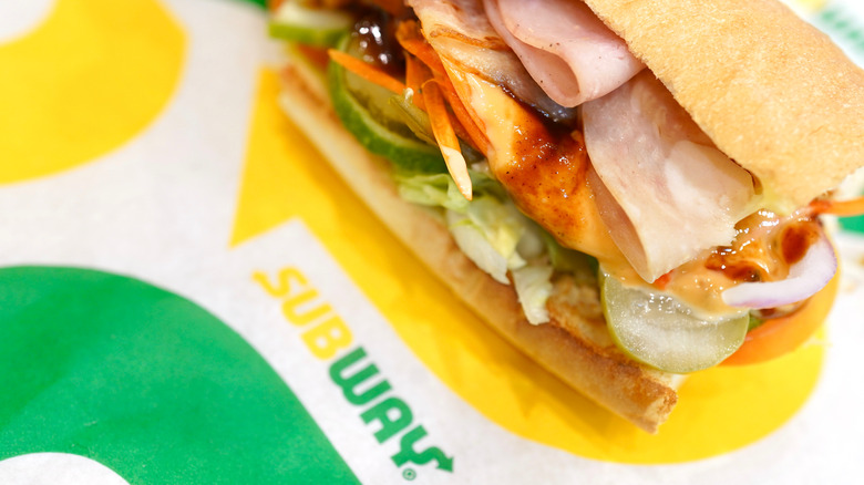 Subway sandwich