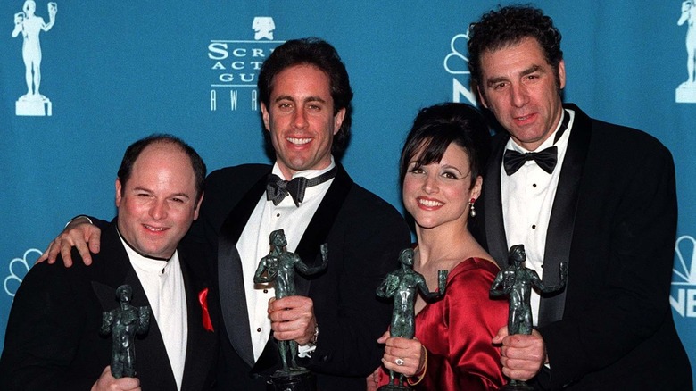 The cast of Seinfeld 
