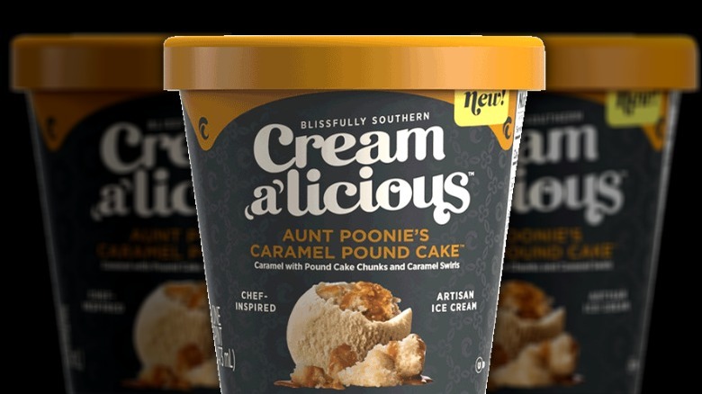 Aunt Poonie's Caramel Pound Cake from Creamalicious