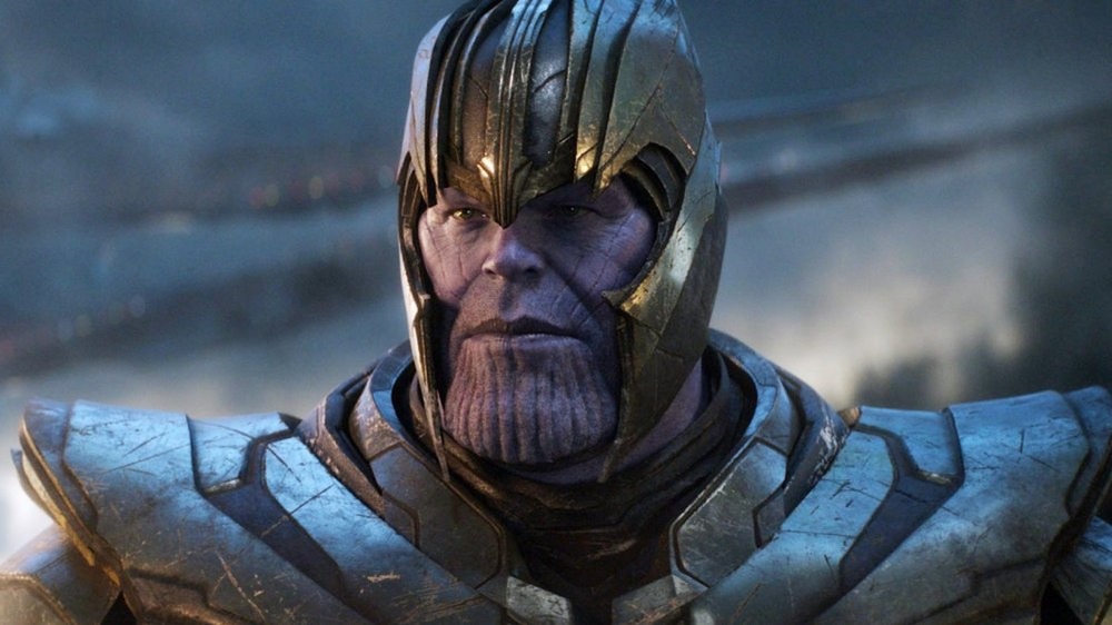 Thanos from Marvel's End Game
