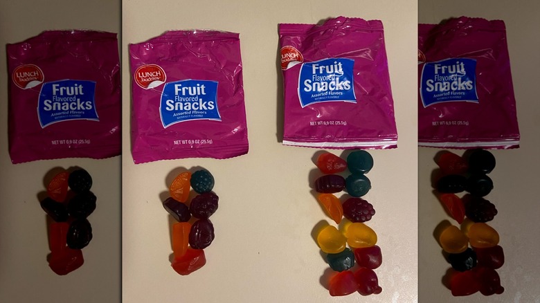 A bag of Aldi's new gummies