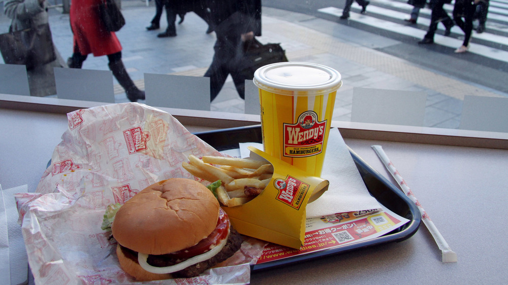 Wendy's Japan menu items