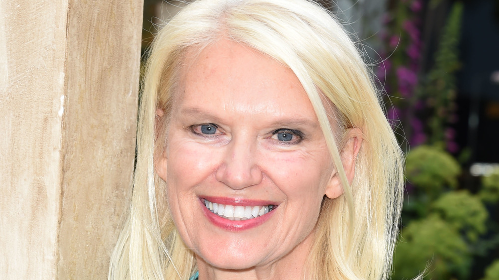 Anneka Rice smiling big