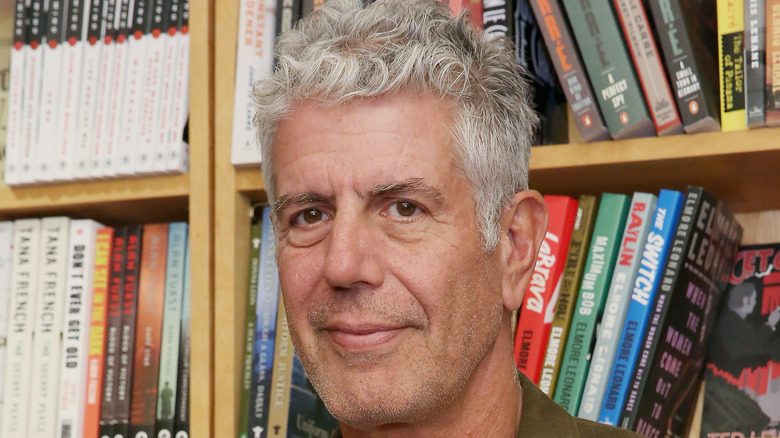 close up of anthony bourdain