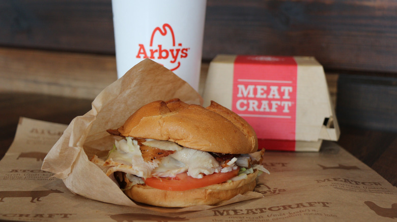 Arby's sandwich meal