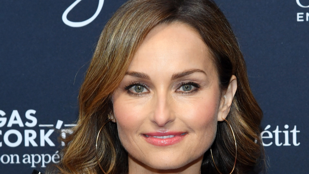 Giada De Laurentiis in pink lipstick