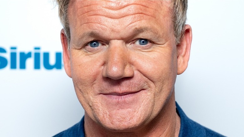 Gordon Ramsay smiling