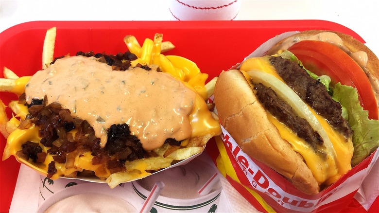 In-N-Out Burger with fries
